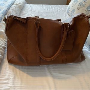 Vegan Leather Travel Duffel Bag GUC